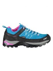CMP Buty trekkingowe "Rigel" w kolorze niebiesko-czarnym rozmiar: 38. Niebieskie trekkingi CMP, z materiału, outdoorowe. Za 288.58 zł.
