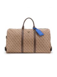 Guess Torba podróżna w kolorze beżowym - 60 x 32 x 28 cm rozmiar: onesize. Brązowe torby podróżne Guess, z aplikacjami, z materiału, przez ramię. Za 718.45 zł.