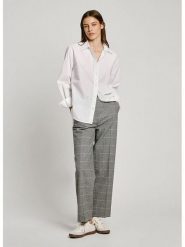 Pepe Jeans Koszula "Bego" w kolorze białym rozmiar: L. Białe koszule Pepe Jeans, l, bez wzorów, z bawełny, bez kołnierzyka, bez ramiączek. Za 127.65 zł.