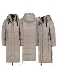 Sublevel Płaszcz pikowany w kolorze szarobrązowym rozmiar: XL. Brązowe płaszcze Sublevel, xl, bez wzorów, bez kaptura. Za 284.15 zł.