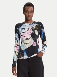 Desigual Sweter Nenufar Lacroix 25WWJF46 Kolorowy Regular Fit. Swetry Desigual, l, bez wzorów, z wiskozy, bez ramiączek. Za 429.99 zł.