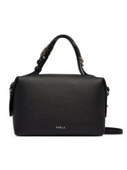 Furla Torebka Double Mini WE00870 BX3036 KH O6000 Czarny. Czarne torebki klasyczne Furla, bez wzorów, ze skóry, bez dodatków. Za 1,269.00 zł.