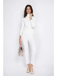 William de Faye 2-częściowy zestaw w kolorze białym rozmiar: 40. Białe golfy William de Faye, bez wzorów, z kaszmiru, bez ramiączek. Za 262.95 zł.