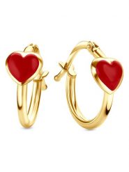 Revoni Złote kolczyki-kreole rozmiar: onesize. Żółte kolczyki Revoni, złote. Za 913.99 zł.