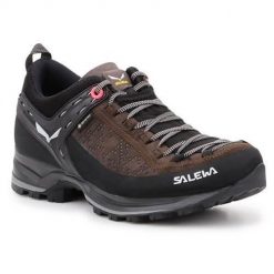 Buty trekkingowe damskie Salewa WS Mtn Trainer. Brązowe trekkingi Salewa, z materiału, trekkingowe. Za 982.00 zł.