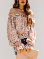 Milan Kiss Bluzka w kolorze różowym ze wzorem rozmiar: XL. Różowe bluzki Milan Kiss, xl, bez wzorów, bez kołnierzyka, bez ramiączek. Za 86.99 zł.