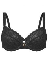 Chantelle Biustonosz z fiszbiną Sublime C19WMU Czarny. Czarne biustonosze Chantelle, bez wzorów, z syntetyku. Za 439.99 zł.
