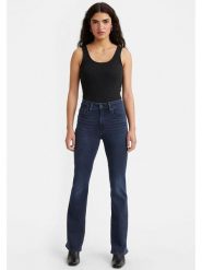 Levi's Dżinsy "725" - Flare fit - w kolorze granatowym rozmiar: W32/L30. Niebieskie jeansy Levi's®, l, z aplikacjami, z podwyższonym stanem. Za 245.38 zł.