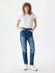 LTB Dżinsy "Maggie" - Regular fit - w kolorze niebieskim rozmiar: W25. Niebieskie jeansy LTB, z aplikacjami. Za 61.46 zł.