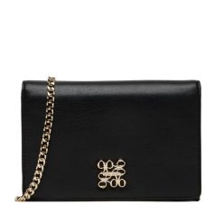 Torebka Nine West. Czarne listonoszki Nine West, bez wzorów, bez dodatków. Za 169.99 zł.