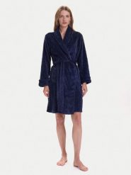 LAUREN RALPH LAUREN Szlafrok ILN42455F Granatowy. Niebieskie szlafroki Lauren Ralph Lauren, l, bez wzorów, z syntetyku, bez ramiączek, bez kaptura. Za 459.99 zł.