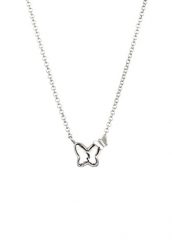 Nenalina Naszyjnik Damski Motyl Szklane Kryształy Biały 925 Sterling Silver 40 cm Naszyjniki 1 ct. Białe naszyjniki Nenalina, srebrne. Za 174.29 zł.