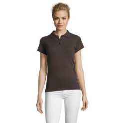 Damska Koszulka Polo Perfect. Szare koszulki polo SOL'S, m, bez wzorów, bez kołnierzyka, bez ramiączek. Za 75.99 zł.