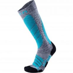 Skarpety narciarskie damskie Ski Pro Race. Niebieskie skarpety Uyn, bez wzorów. Za 99.99 zł.