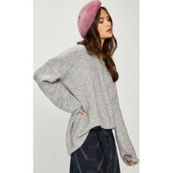Answear - Sweter. Czarne swetry ANSWEAR, uniwersalny, bez wzorów, z dzianiny, bez ramiączek. W wyprzedaży za 99.90 zł.