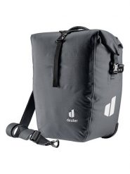 Deuter Torba rowerowa "Weybridge 25+5" w kolorze antracytowym - 34 x 43 x 22 cm rozmiar: onesize. Czarne torby na ramię Deuter, bez wzorów, z materiału, sportowe, na ramię, bez dodatków. Za 422.66 zł.