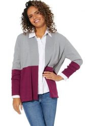 WITT WEIDEN Kardigan w kolorze szaro-fioletowym rozmiar: 46. Różowe kardigany WITT WEIDEN, bez wzorów, z bawełny. Za 57.20 zł.