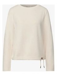 Street One Sweter w kolorze kremowym rozmiar: 40. Brązowe swetry Street One, bez wzorów, bez ramiączek. Za 166.88 zł.