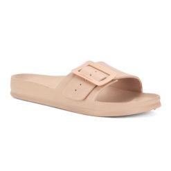 Klapki damskie Ellesse Eloise. Czerwone klapki Ellesse, bez wzorów, bez obcasa. Za 69.99 zł.