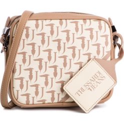 Torebka TRUSSARDI JEANS - New Vaniglia Cross Body 75B00757 W619. Brązowe listonoszki Trussardi Jeans, bez wzorów, z jeansu, bez dodatków. W wyprzedaży za 249.00 zł.