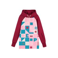 Bluza outdoorowa z kapturem damska DEEP TRIP Cartoon softshell. Bluzy DEEP TRIP, na zimę, xs, bez wzorów, z bawełny, z kapturem. Za 499.00 zł.