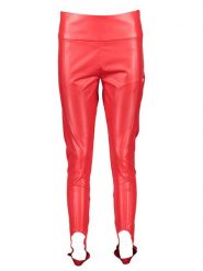 Adidas Legginsy w kolorze czerwonym rozmiar: XL. Czerwone legginsy Adidas, xl, bez wzorów, ze skóry. Za 171.68 zł.