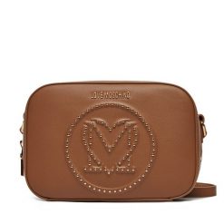 Torebka LOVE MOSCHINO. Brązowe listonoszki Love Moschino, bez wzorów, bez dodatków. Za 509.99 zł.