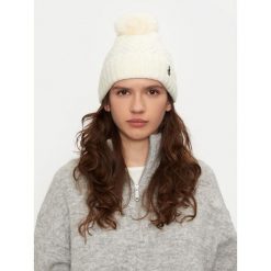 Czapka Aulp. Białe czapki Aulp, bez wzorów. Za 99.99 zł.