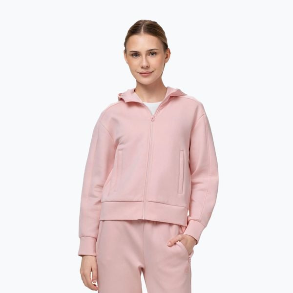 Bluza damska Pitbull Discovery Hooded Zip. Czerwone bluzy PITBULL, l, bez wzorów, z bawełny, bez kaptura. Za 259.99 zł.
