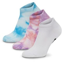 Skarpety Roxy. Czerwone skarpety Roxy, bez wzorów. Za 34.99 zł.