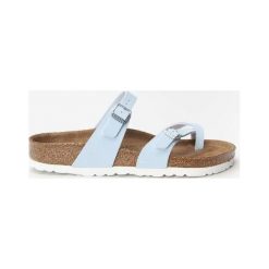Birkenstock 1016638 BRUSHED SKY, klapki. Klapki Birkenstock, bez wzorów, bez obcasa. Za 279.00 zł.