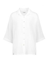 Sublevel Bluzka w kolorze białym rozmiar: L/XL. Białe bluzki Sublevel, l, bez wzorów, z bawełny, bez kołnierzyka, bez ramiączek. Za 73.41 zł.