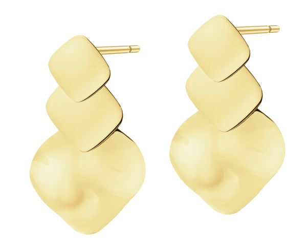 Złote kolczyki. Żółte kolczyki Apart, złote. Za 1,399.00 zł.