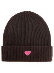 Zwillingsherz Kaszmirowa czapka beanie w kolorze brązowym rozmiar: onesize. Brązowe czapki Zwillingsherz, bez wzorów, z kaszmiru. Za 173.99 zł.