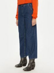 American Vintage Jeansy Globay GLO11AH24 Granatowy Straight Fit. Niebieskie jeansy American Vintage, m, bez wzorów. Za 499.99 zł.