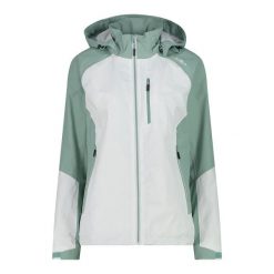 Damska kurtka narciarska z kapturem CMP. Białe kurtki narciarskie CMP, bez wzorów, z kapturem, narciarskie. Za 369.10 zł.