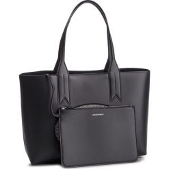 Torebka EMPORIO ARMANI - Y3D081 YH15A 82778 Nero/Argento. Czarne shopper Emporio Armani, bez wzorów, ze skóry ekologicznej, bez dodatków. W wyprzedaży za 519.00 zł.