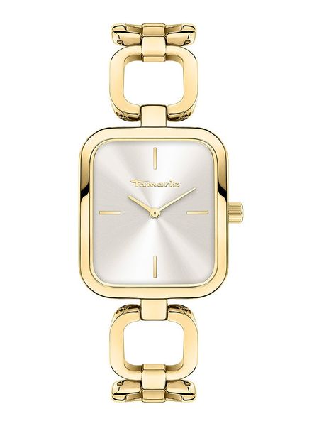 Tamaris Zegarek kwarcowy w kolorze złoto-srebrnym rozmiar: onesize. Szare, analogowe zegarki Tamaris, metalowe. Za 175.26 zł.