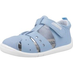 Sandały TITANITOS B500 FABI Niebieski. Niebieskie sandały TITANITOS, bez wzorów, ze skóry, bez obcasa, bez zapięcia. Za 191.99 zł.