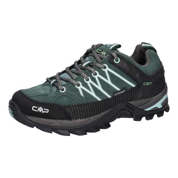 Buty trekkingowe damskie CMP Rigel Low Wp trek. Zielone trekkingi CMP, trekkingowe. Za 329.99 zł.