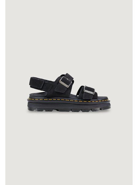 Dr. Martens Sandały Zebzag Sandals DM42689001 Czarny. Czarne sandały Dr. Martens, bez wzorów, ze skóry, bez obcasa, na płaskiej podeszwie, bez zapięcia. Za 485.99 zł.
