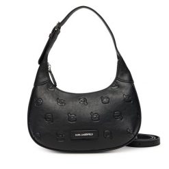 Torebka KARL LAGERFELD. Czarne torebki klasyczne KARL LAGERFELD, bez wzorów, bez dodatków. Za 779.99 zł.