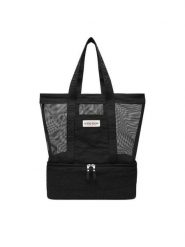 Guess Jeans Torebka CWBEO-GUESS-M-004-09 Czarny. Czarne shopper Guess Jeans, z aplikacjami, z jeansu, bez dodatków. Za 189.99 zł.