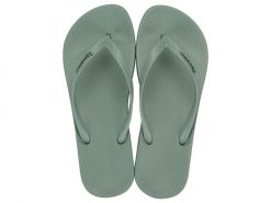 Sandały Ipanema Anatomic Colors Damskie Zielone. Zielone sandały Ipanema, bez wzorów, eleganckie, z otwartym noskiem, bez obcasa, na płaskiej podeszwie, bez zapięcia. Za 83.99 zł.