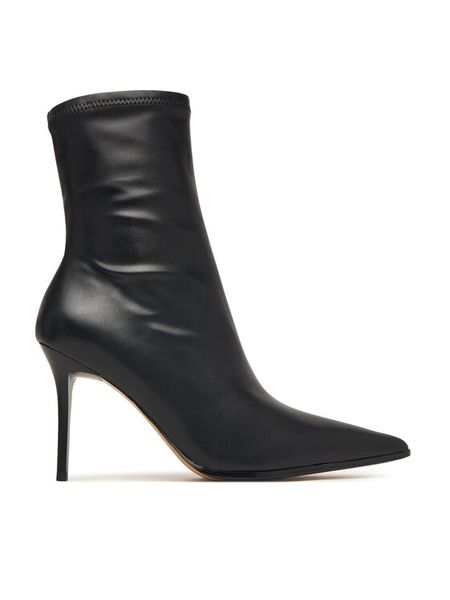 Aldo Botki Olilacan 14422200 Czarny. Czarne botki Aldo, bez wzorów, ze skóry, bez obcasa, na szpilce, bez zapięcia. Za 509.99 zł.