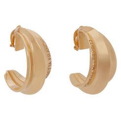 Klipsy Elisabetta Franchi. Żółte kolczyki Elisabetta Franchi, złote, z klipsem. Za 1,099.00 zł.