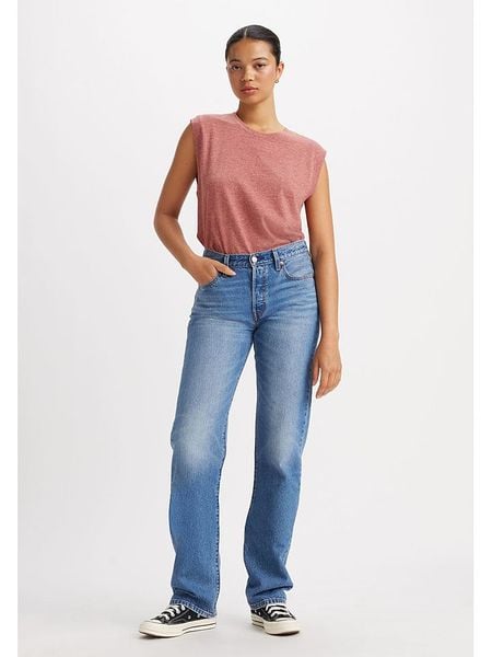 Levi's Dżinsy - Comfort fit - w kolorze błękitnym rozmiar: W26/L30. Niebieskie jeansy Levi's®, l, bez wzorów. Za 238.72 zł.