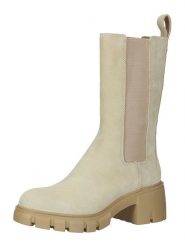 Steve Madden Skórzane sztyblety w kolorze beżowym rozmiar: 40. Brązowe botki Steve Madden, bez wzorów, bez obcasa, bez zapięcia. Za 253.29 zł.