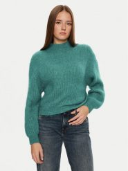 American Vintage Sweter East EAST18QH24 Zielony Loose Fit. Zielone swetry American Vintage, m, bez wzorów, z syntetyku, bez ramiączek. Za 319.99 zł.