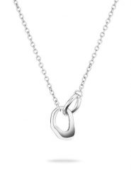 Tamaris Naszyjnik z elementem ozdobnym - dł. 45 cm rozmiar: onesize. Szare naszyjniki Tamaris, srebrne. Za 165.45 zł.